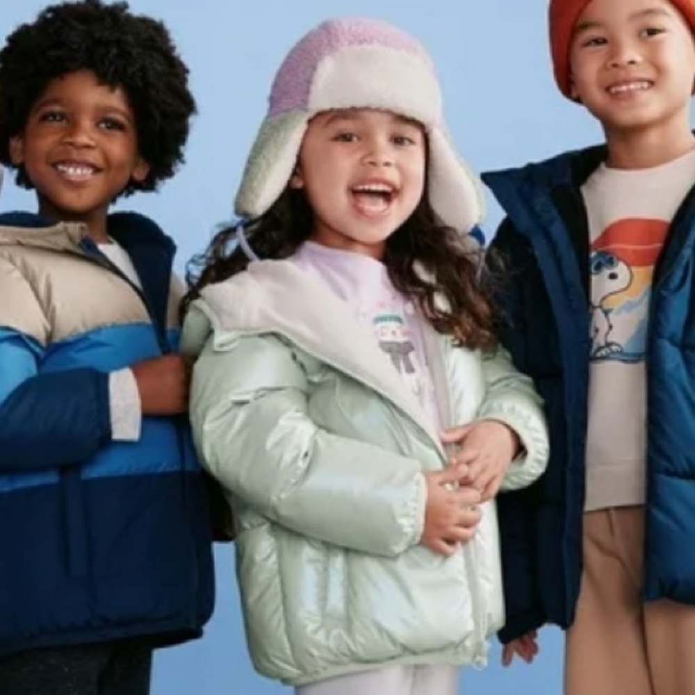 Colorful Kids' Winter Jackets
